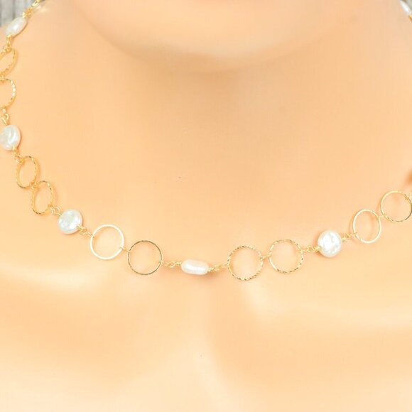 "Minimalist Necklace Chain, Elegant Jewelry for Women & Girls | MLCRC1135 - Picture 1 of 10